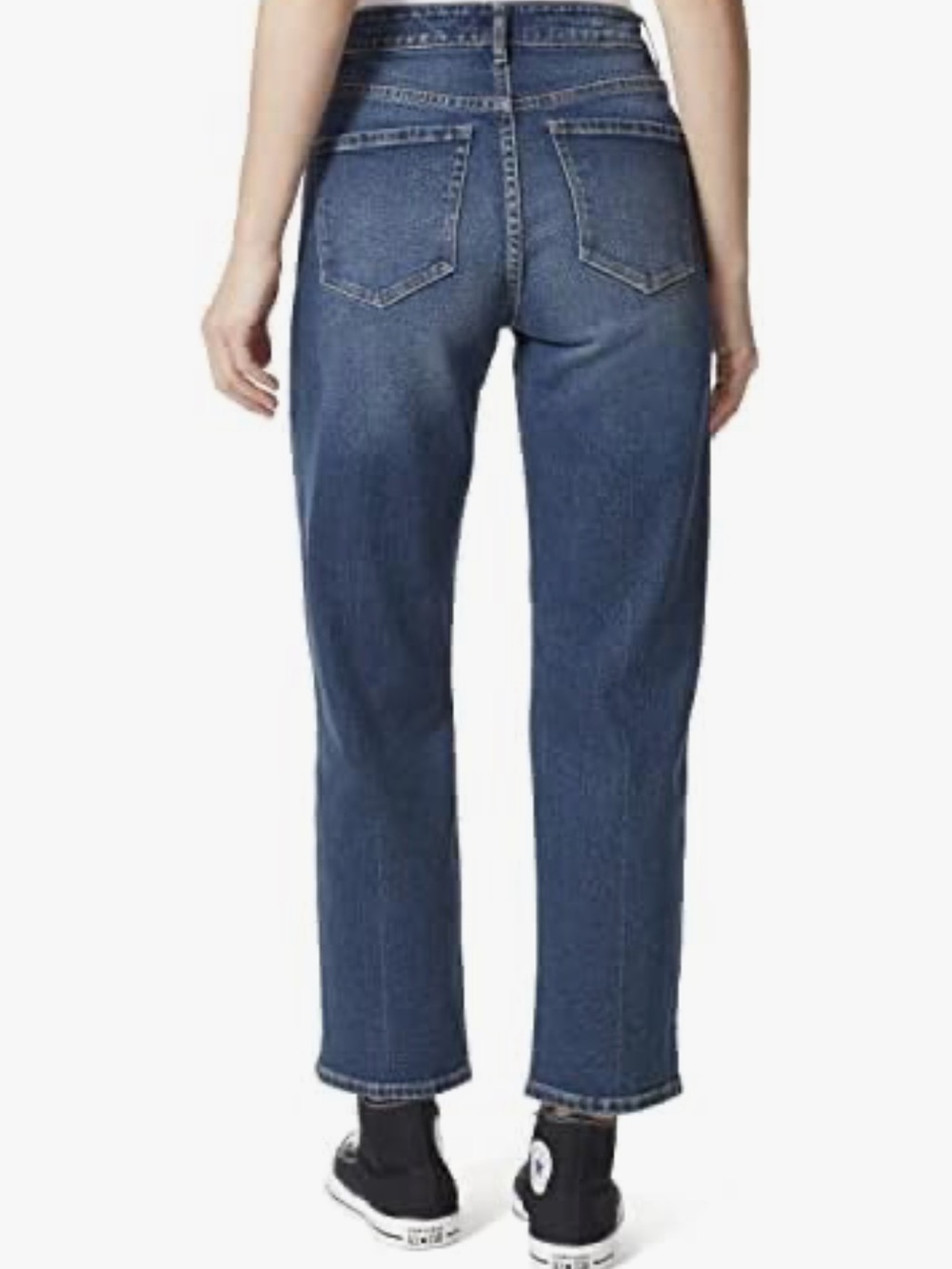 NWT ! Brand: FRAYED Women's High Rise Straight Leg Jeans, Color: Litany, Size 29 - Picture 3 of 13